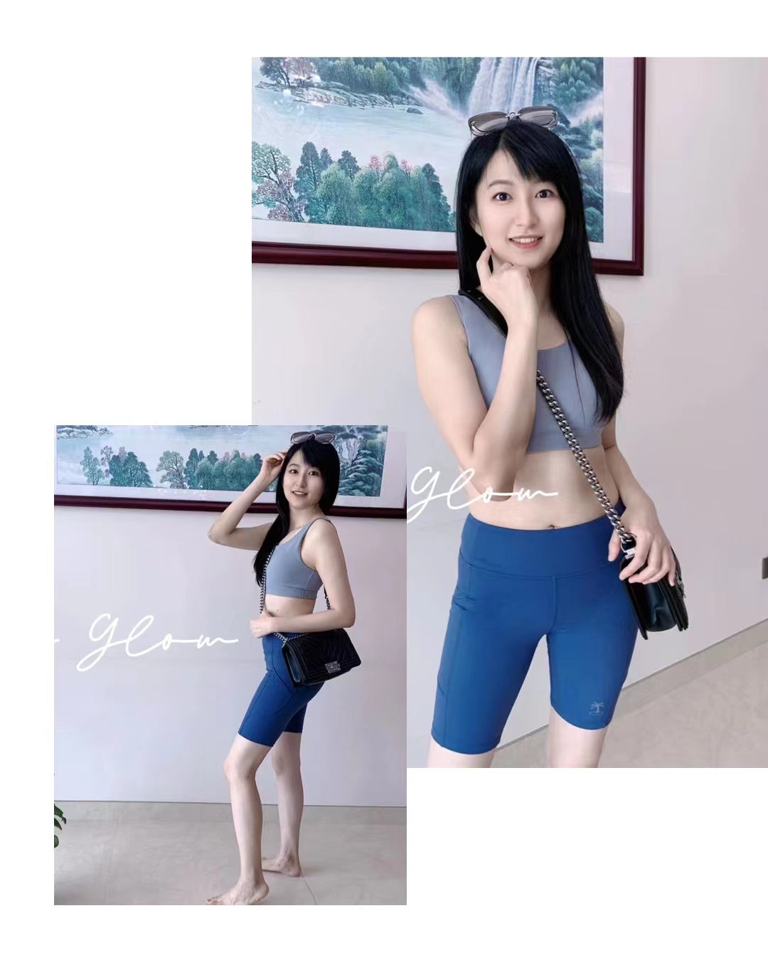 High Waist Butt Lifting Biker Shorts