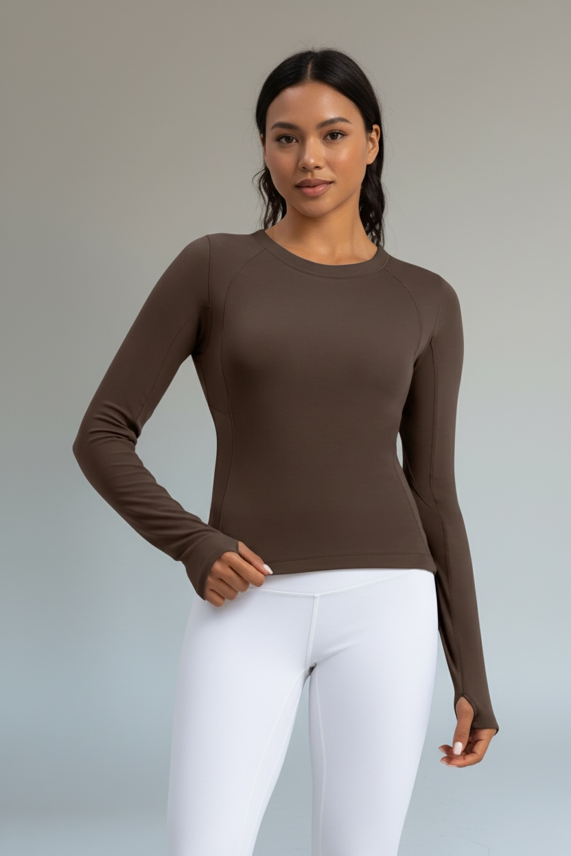Breezy Eco-Friendly Comfy Wool Long Sleeve Tee