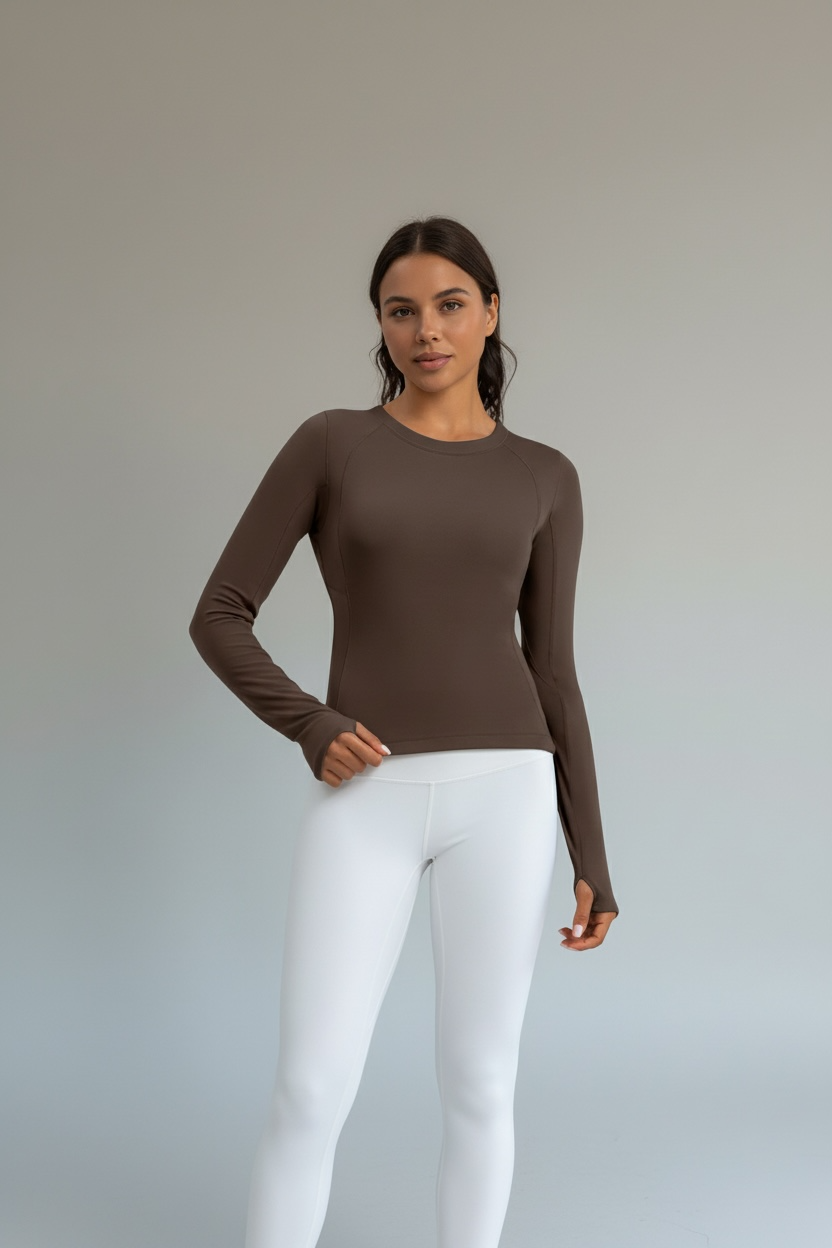 Breezy Eco-Friendly Comfy Wool Long Sleeve Tee