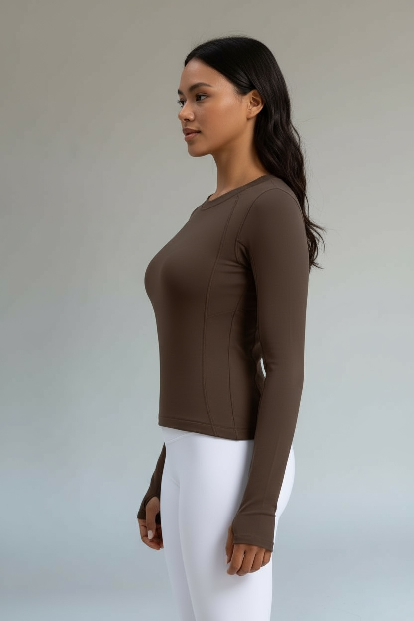 Breezy Eco-Friendly Comfy Wool Long Sleeve Tee