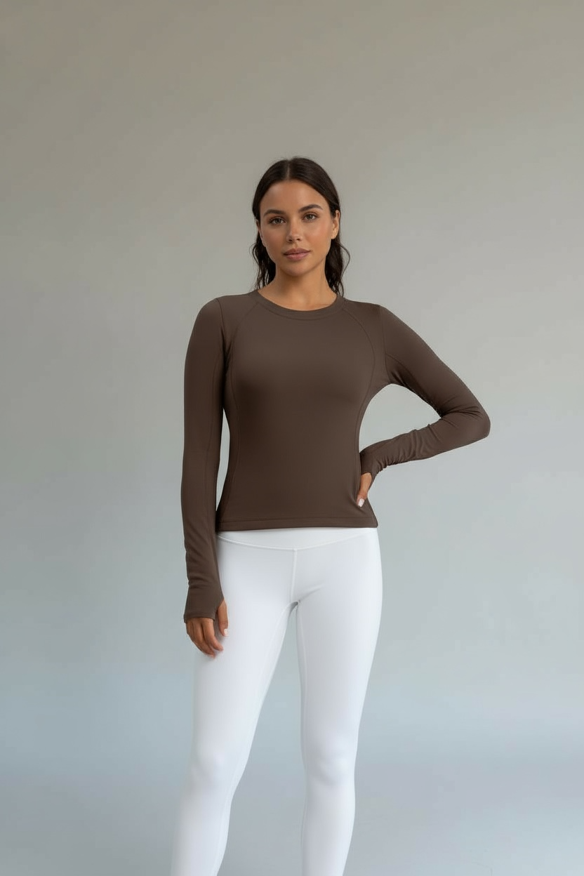 Breezy Eco-Friendly Comfy Wool Long Sleeve Tee