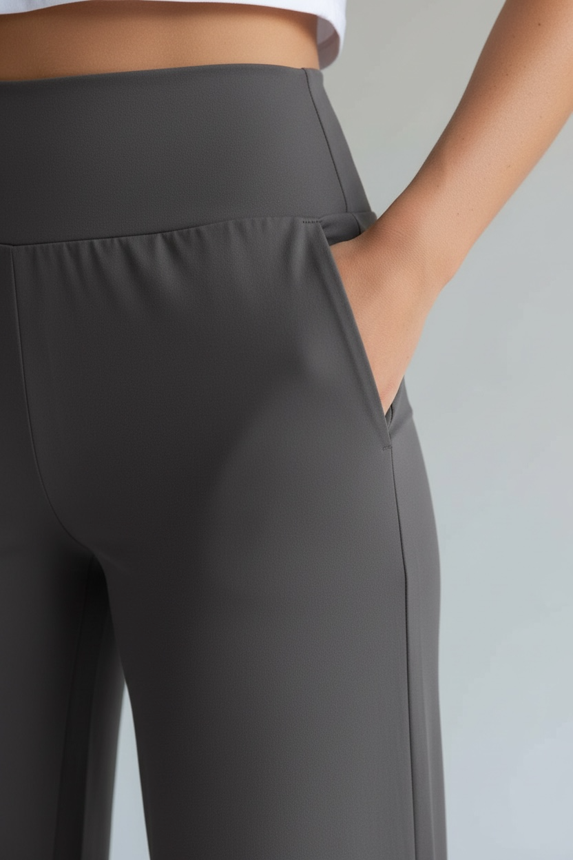 Urban Ease Comfy High-Waisted Pants