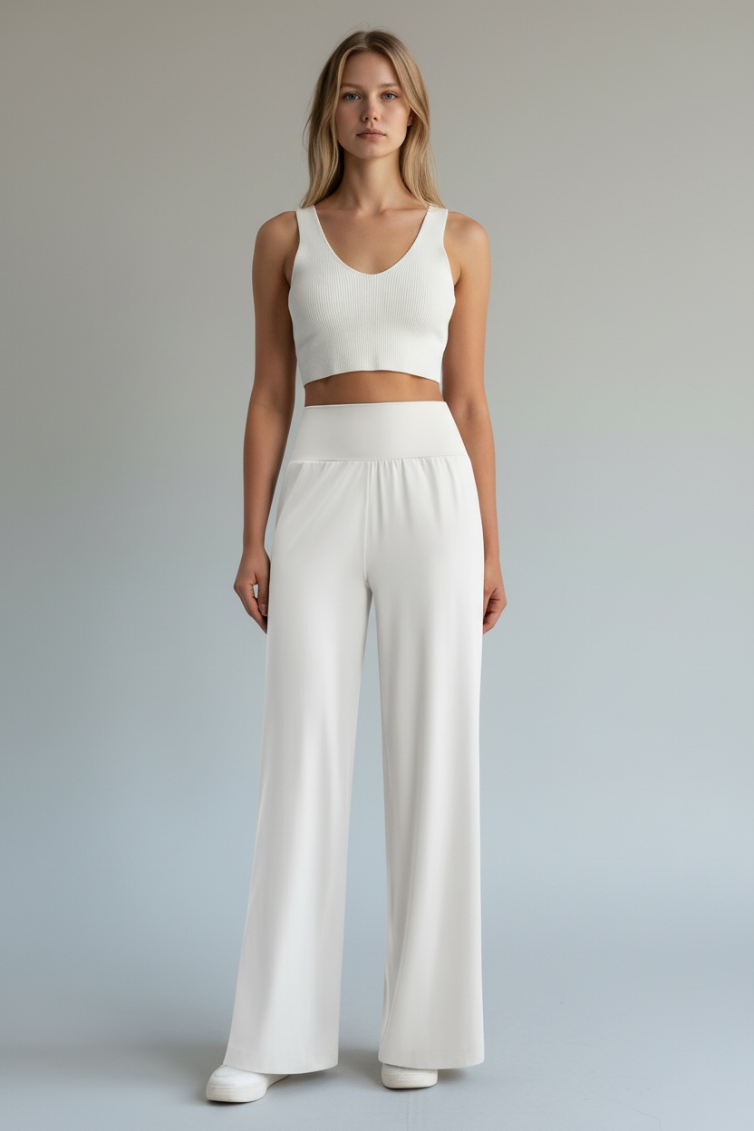 Urban Ease Comfy High-Waisted Pants