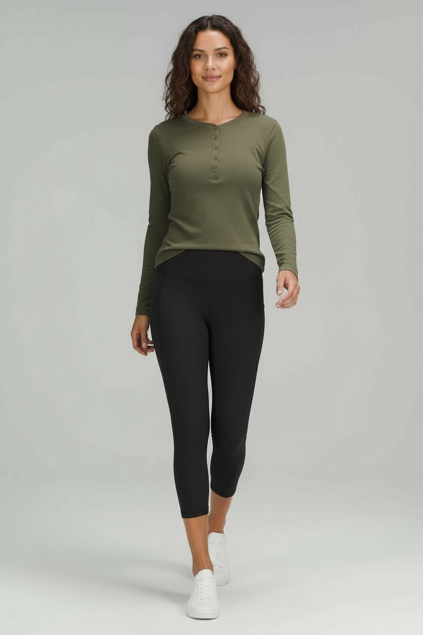 Ultra-comfy Wool Long Sleeve Top