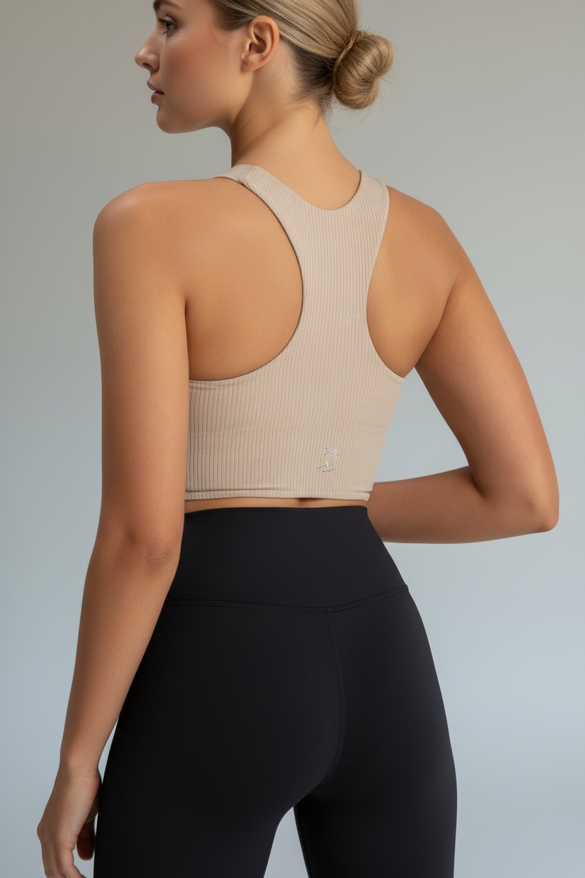 Easy-Go Comfy Ribbed Crop Top