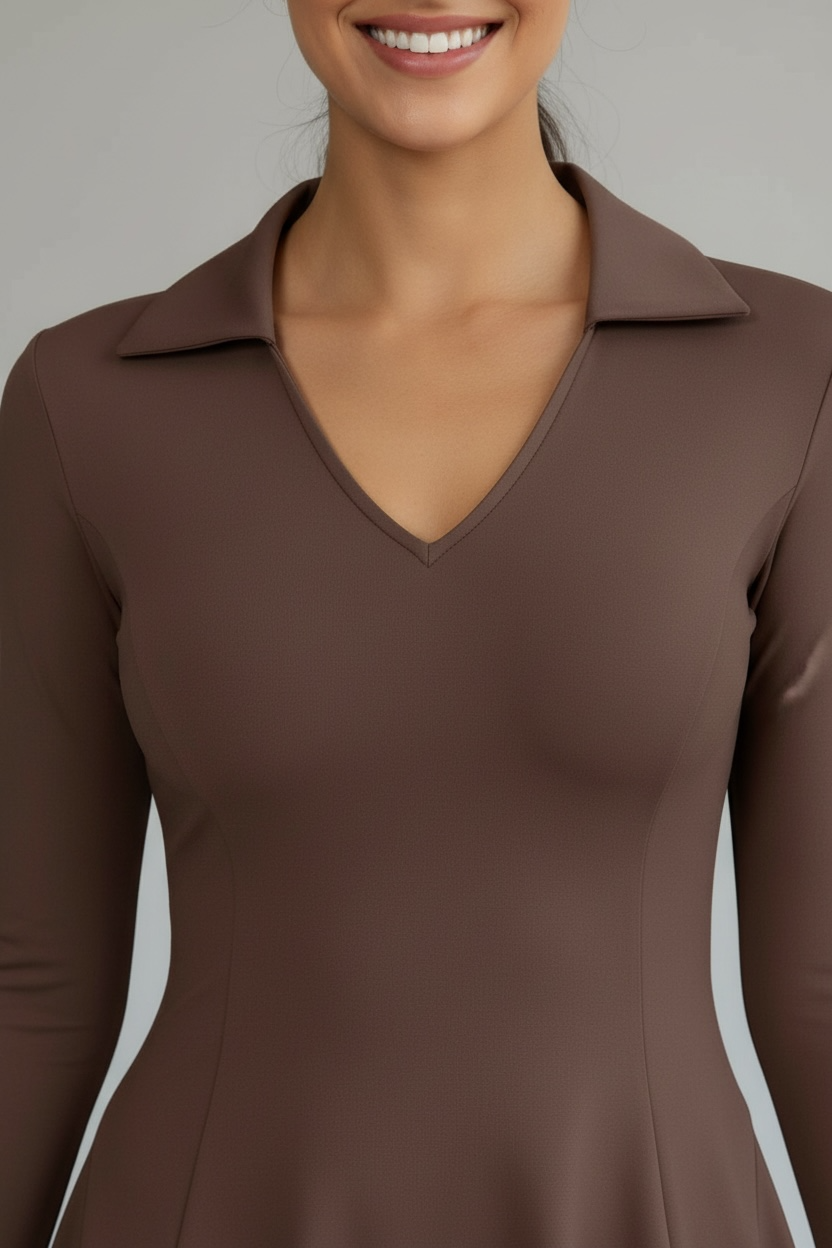 Ultra-Soft Effortless Long sleeve dress