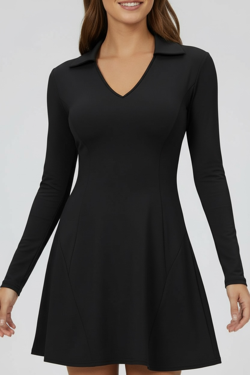 Ultra-Soft Effortless Long sleeve dress