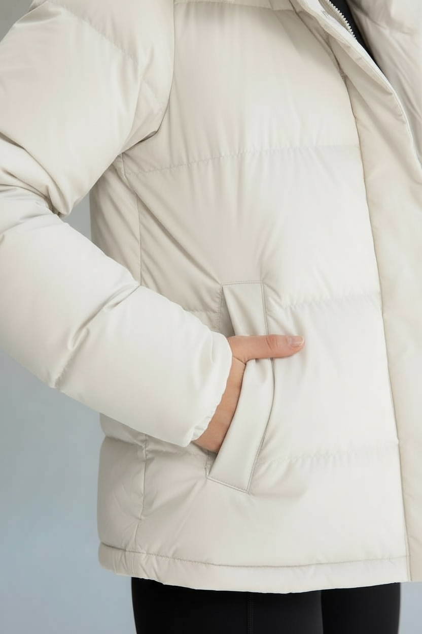 Ultra-Soft Warmlock Hooded Puffer Jacket