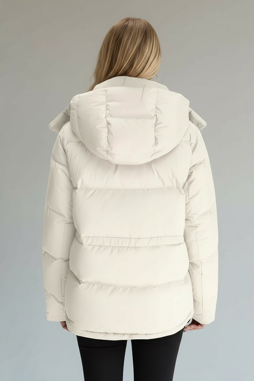 Ultra-Soft Warmlock Hooded Puffer Jacket