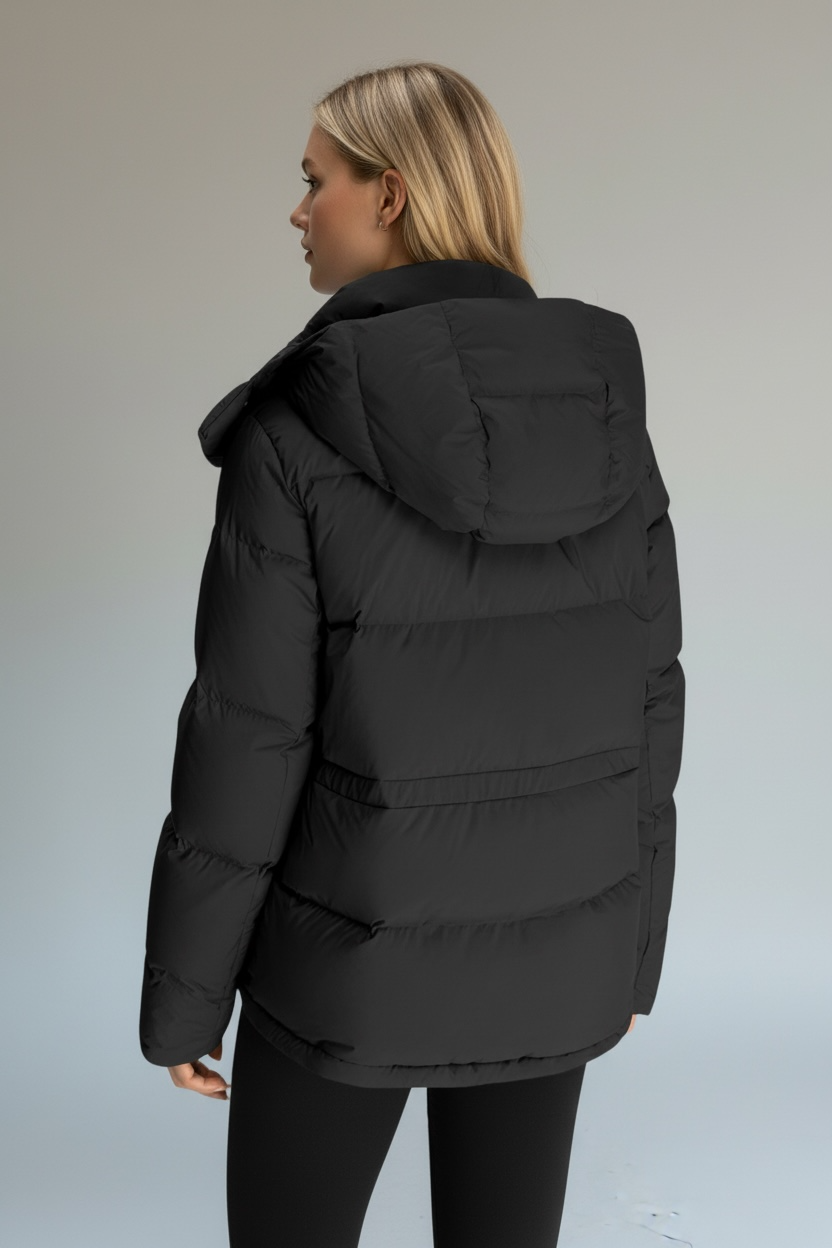 Ultra-Soft Warmlock Hooded Puffer Jacket