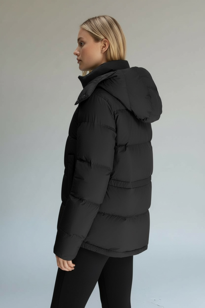 Ultra-Soft Warmlock Hooded Puffer Jacket