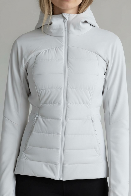 Ultra-Light Warmpro Hoodded Slim Puffer Jacket