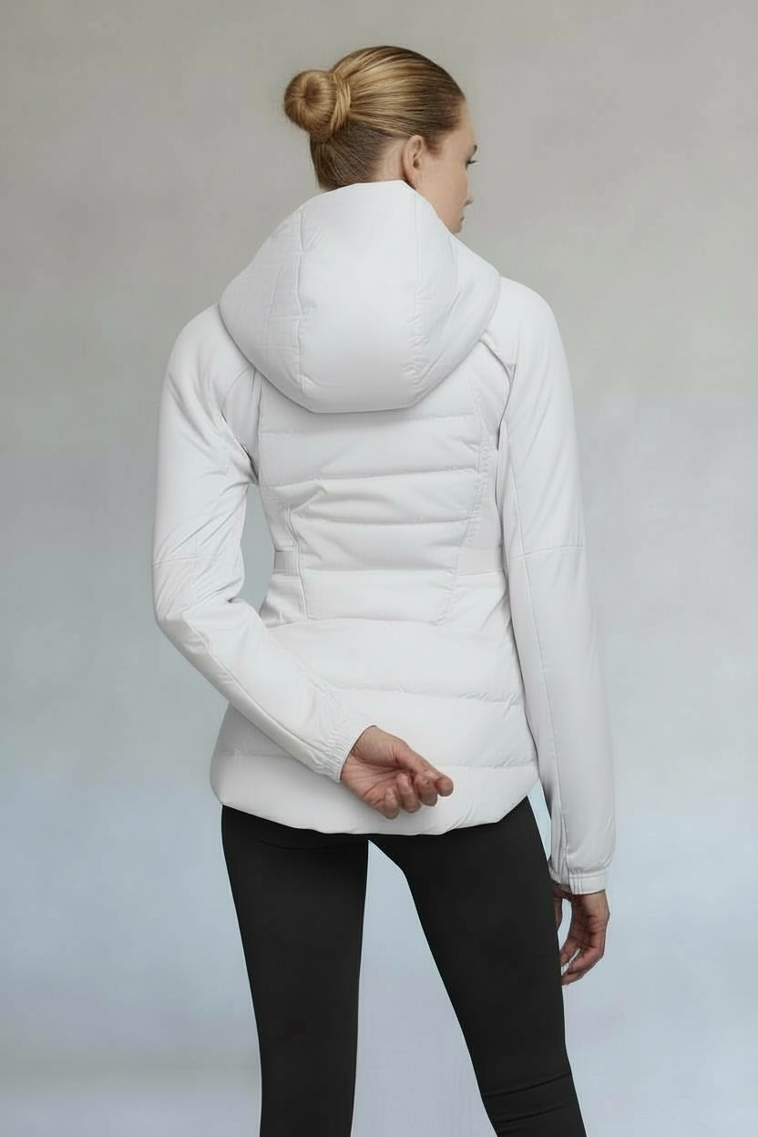 Ultra-Light Warmpro Hoodded Slim Puffer Jacket