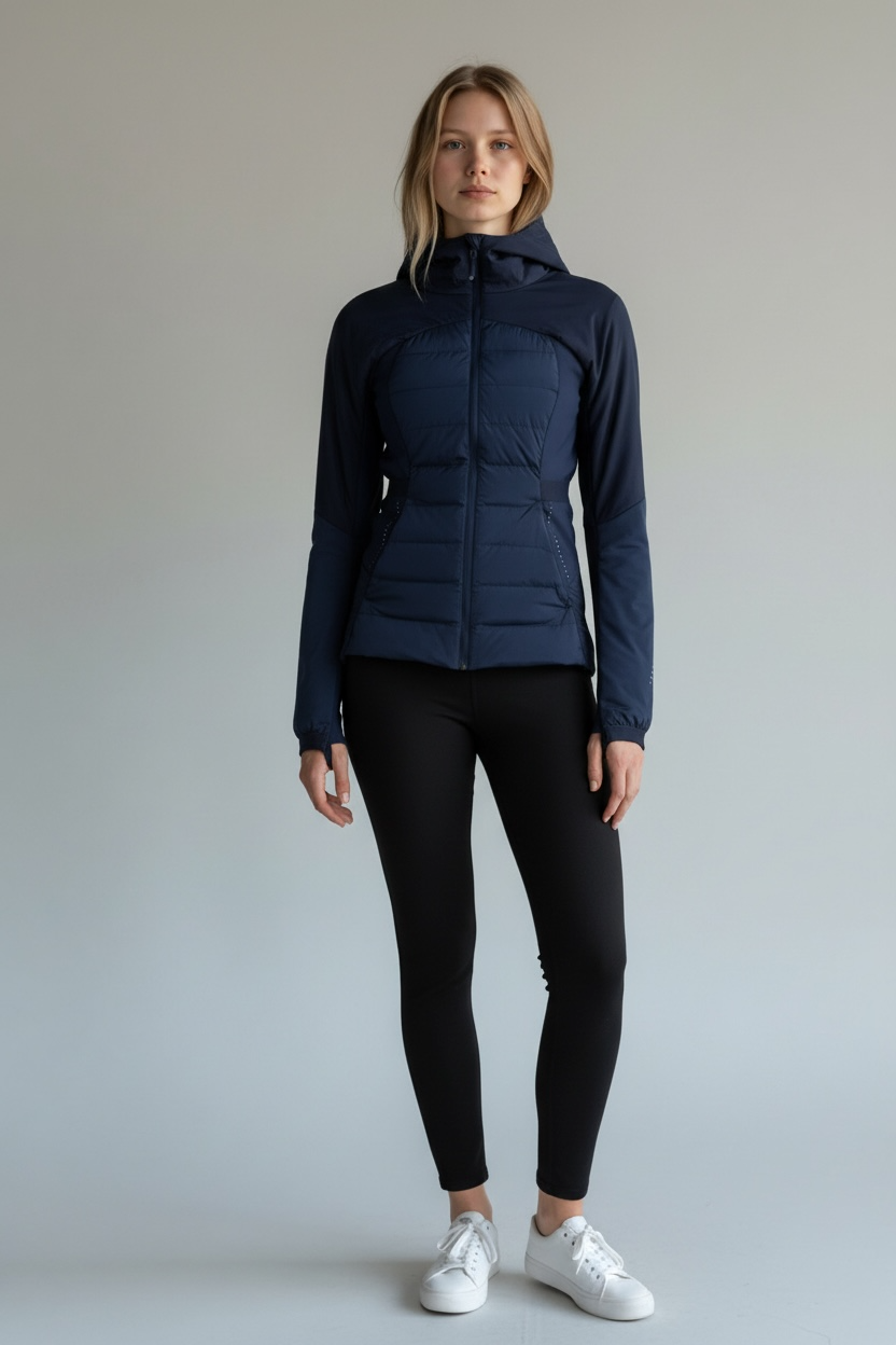 Ultra-Light Warmpro Hoodded Slim Puffer Jacket