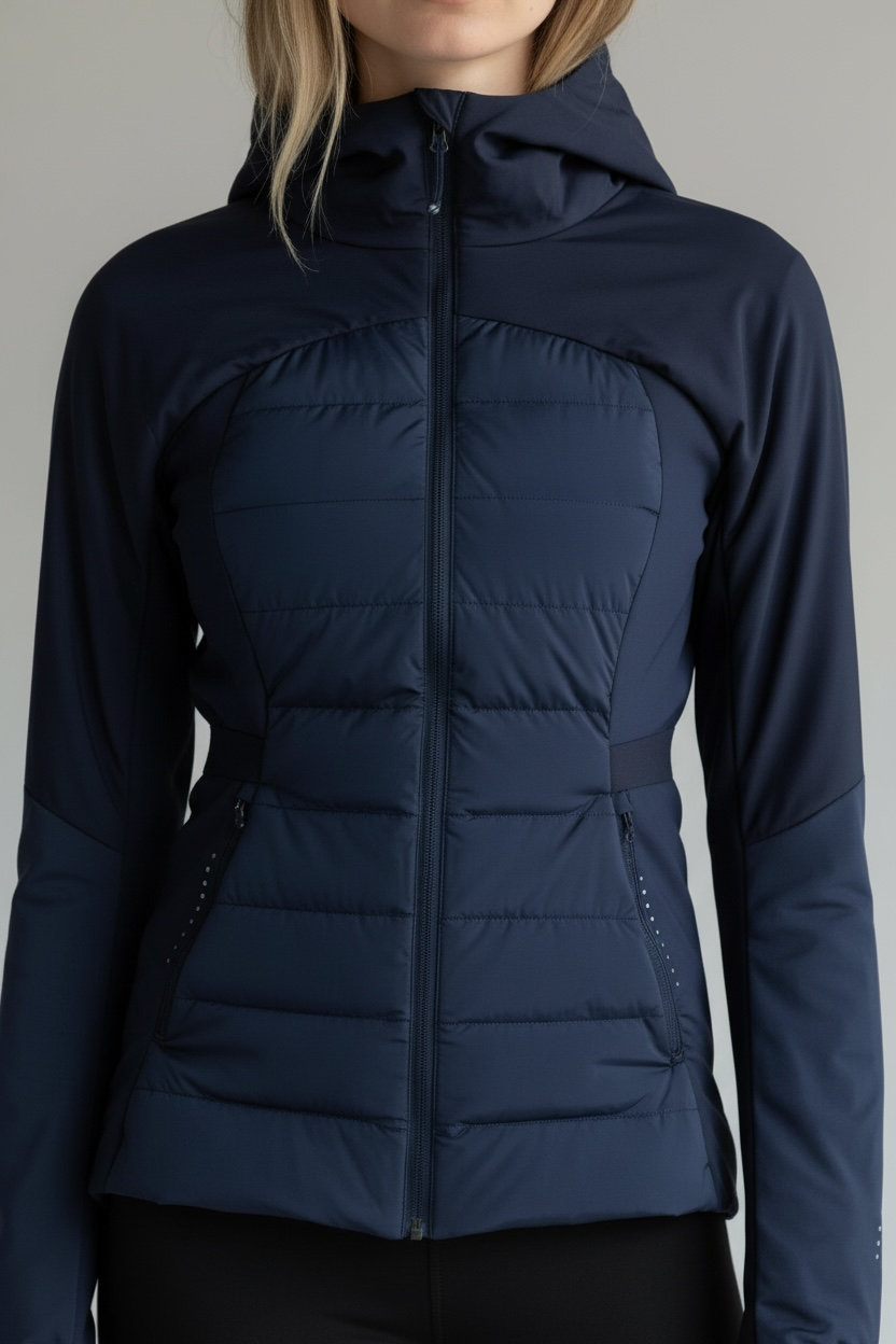 Ultra-Light Warmpro Hoodded Slim Puffer Jacket
